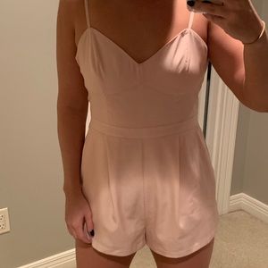 Forever 21 pink romper
